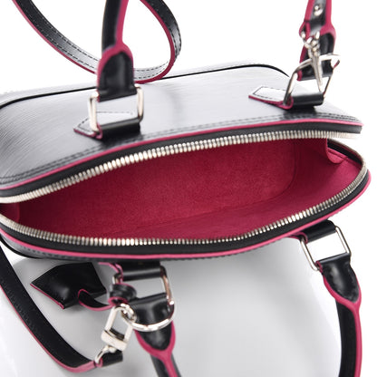 Louis Vuitton Epi Alma BB Black Hot Pink 6 of 6