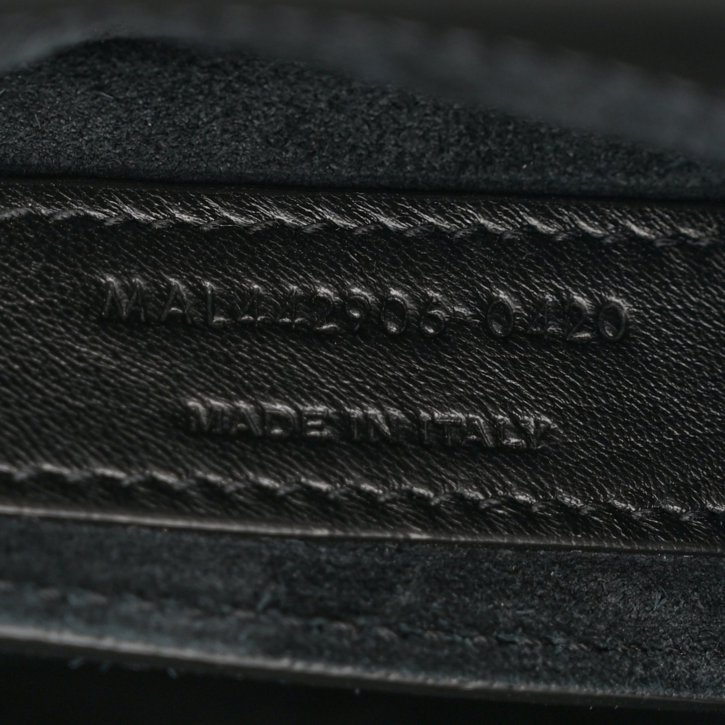 Calfskin Medium Monogram Monochrome Sunset Black