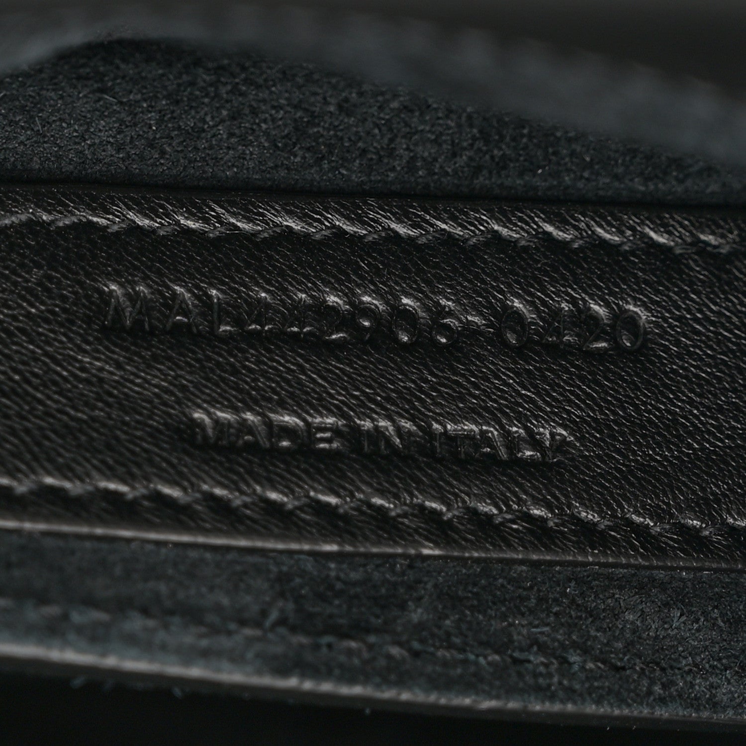 Saint Laurent Calfskin Medium Monogram Monochrome Sunset Black 7 of 14