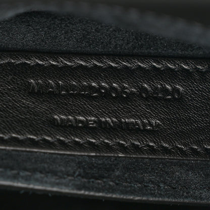 Saint Laurent Calfskin Medium Monogram Monochrome Sunset Black 7 of 14
