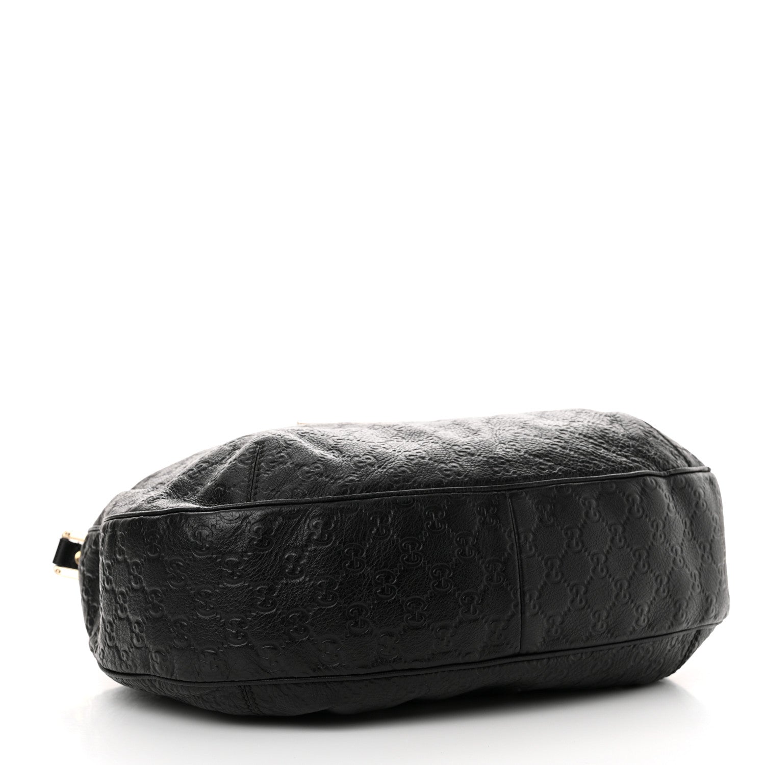 Gucci Guccissima Large New Ladies Web Hobo Black 4 of 14