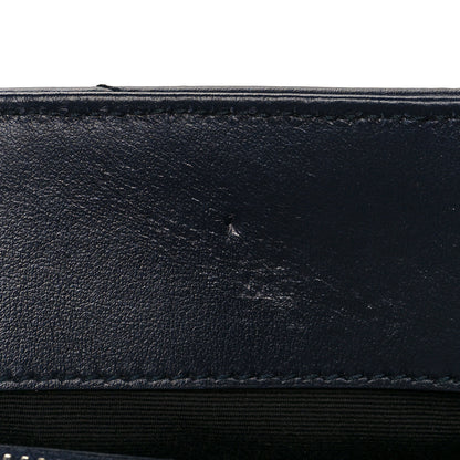 Saint Laurent Calfskin Y Quilted Monogram Large Loulou Chain Satchel Blue 11 of 12