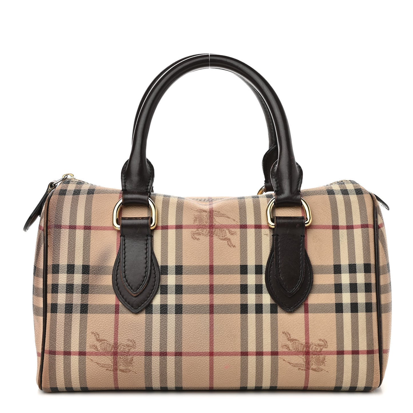 Haymarket Check Small Chester Bowling Bag Chocolate