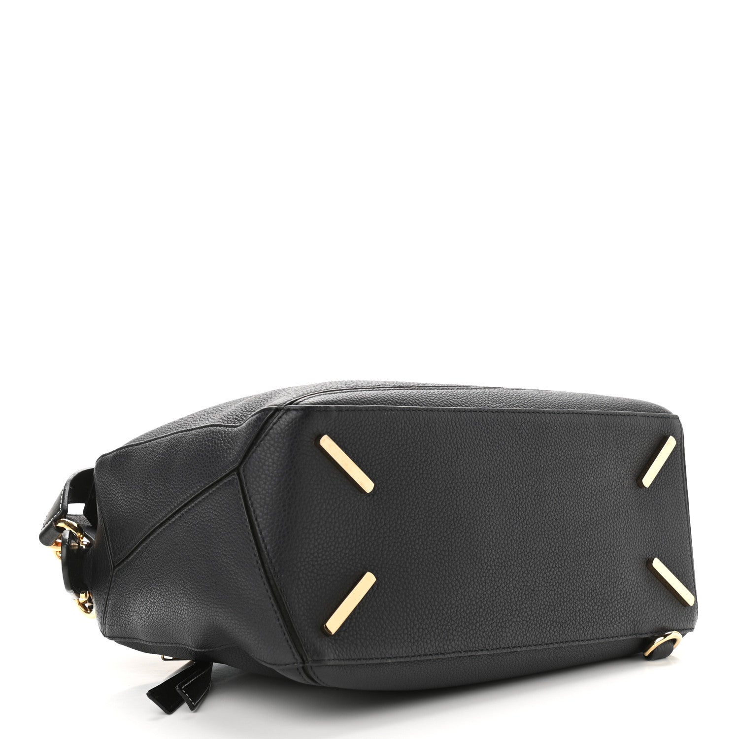Loewe Calfskin Medium Puzzle Bag Midnight Blue Black 4 of 11