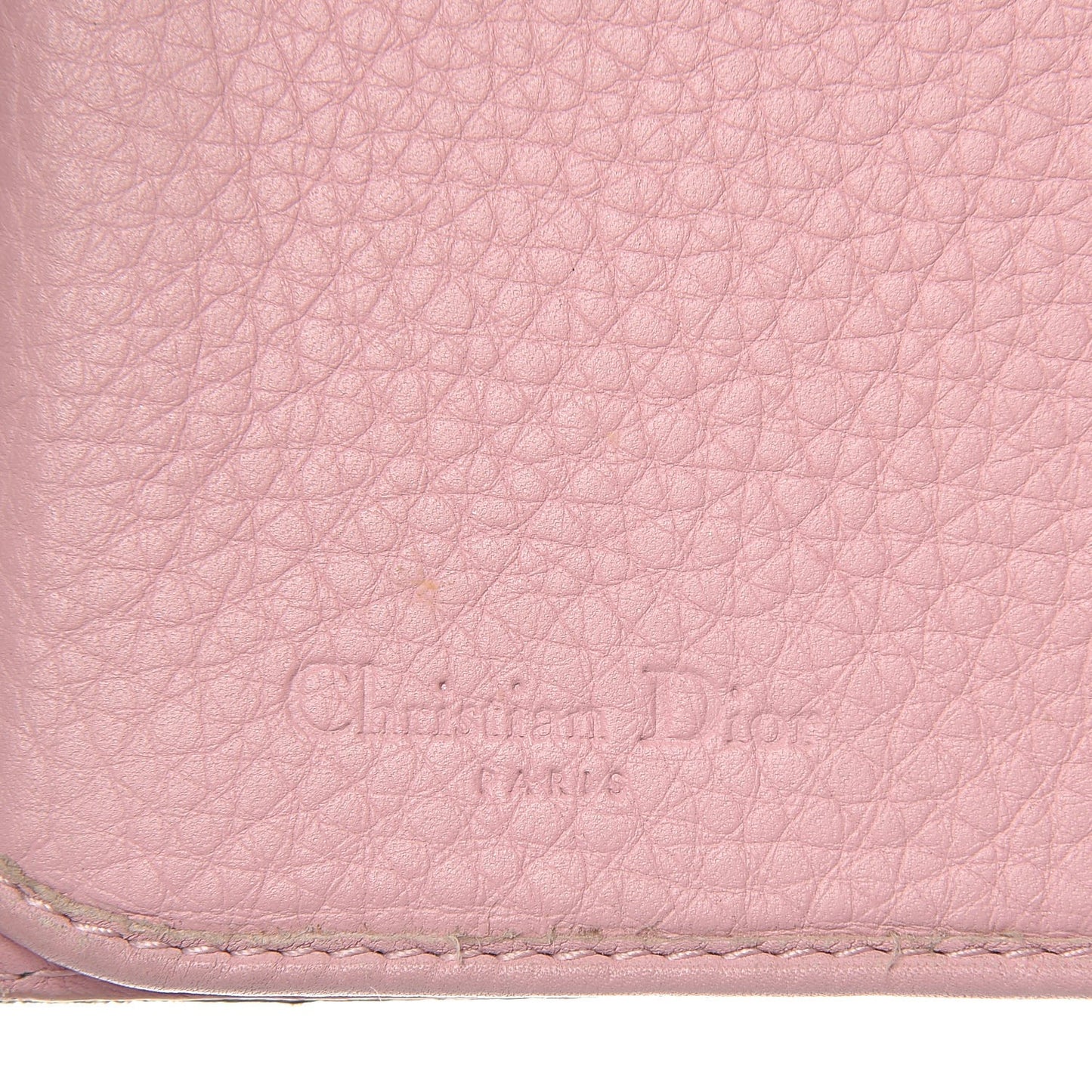 Monogram Long Flap Wallet Pink