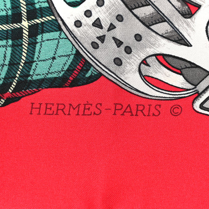 Hermes Silk Scotland Scarf 90 5 of 6