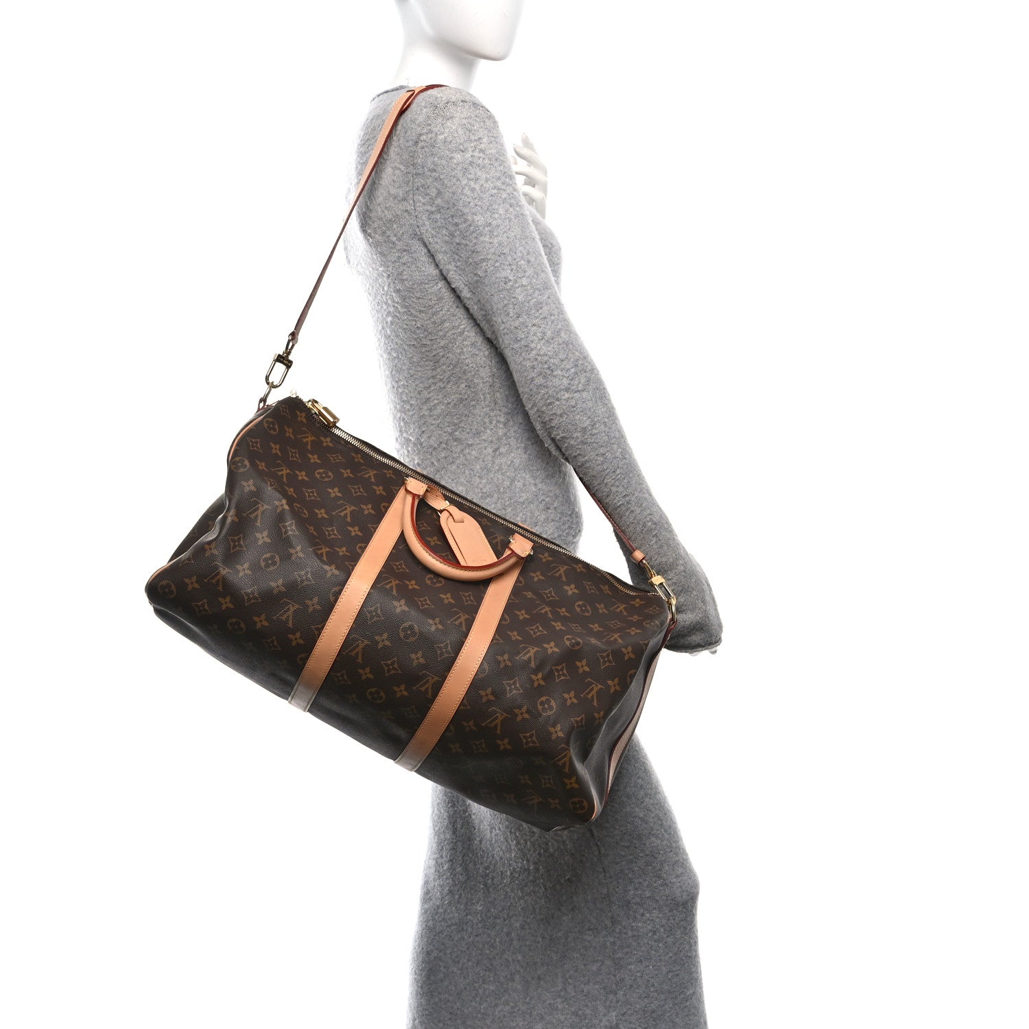 Louis Vuitton Monogram Keepall Bandouliere 50 2 of 12