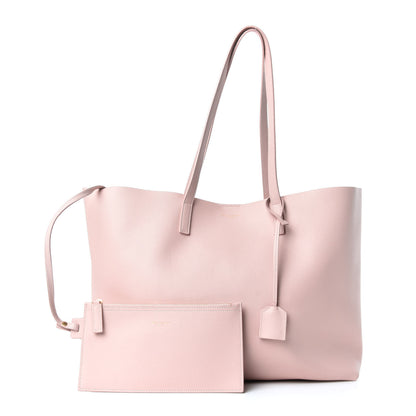 Saint Laurent Calfskin Large Shopping Tote Pale Blush 1 of 9