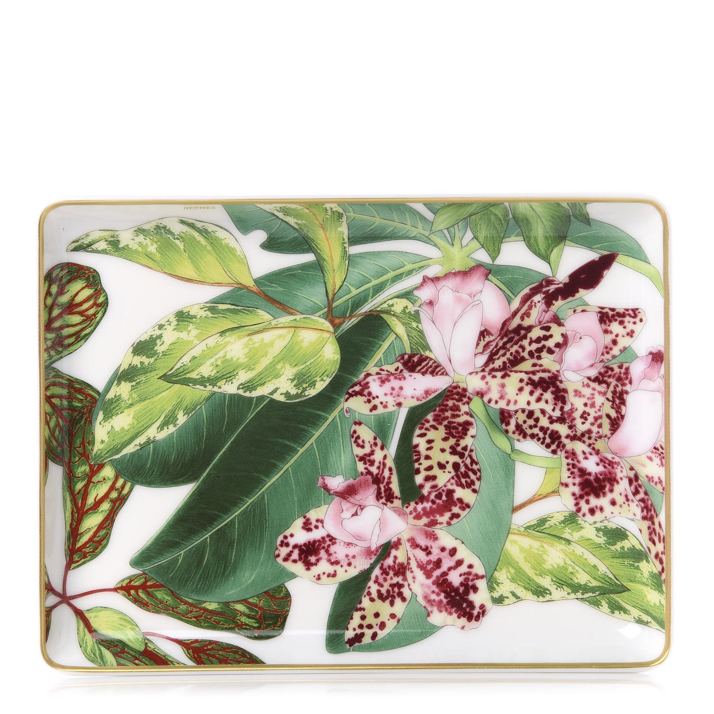 Porcelain Small Passifolia Tray N°1