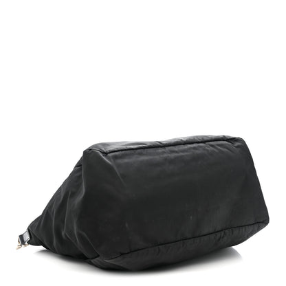 Prada Tessuto Nylon Zip Convertible Tote Black 4 of 11