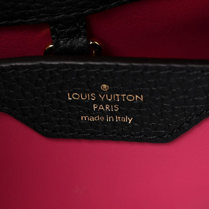 Louis Vuitton Taurillon Capucines BB Black 7 of 10