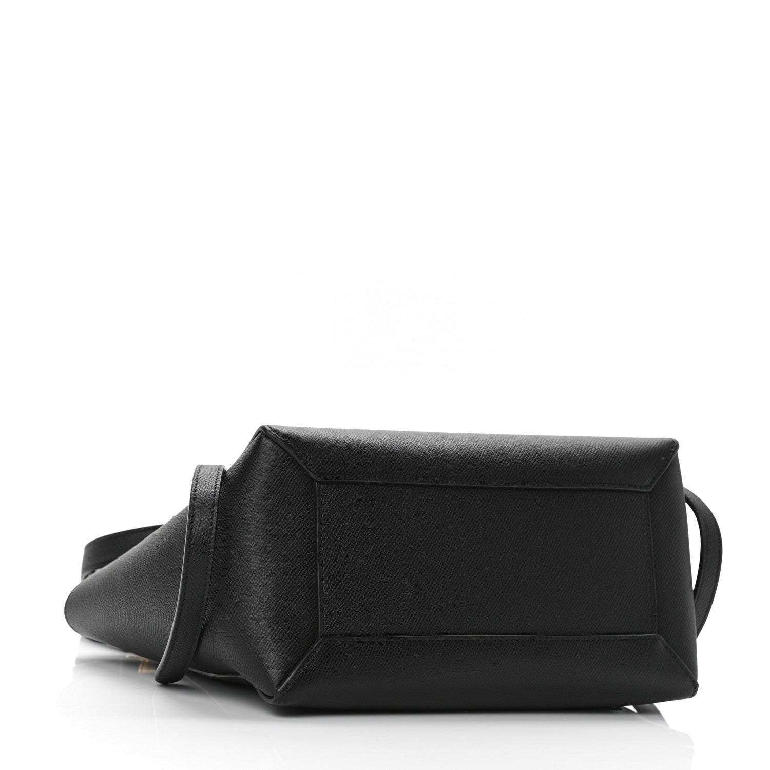 Celine Grained Calfskin Micro Belt Bag Black 4 of 10