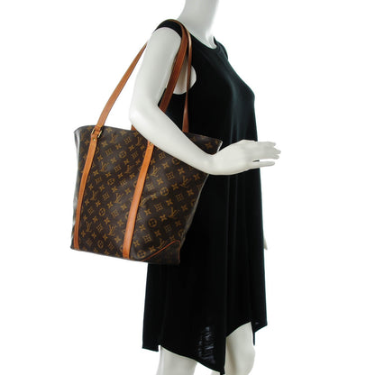Louis Vuitton Monogram Sac Shopping Tote 2 of 7