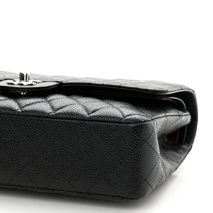Chanel Caviar Quilted Medium Double Flap Black 9 of 9