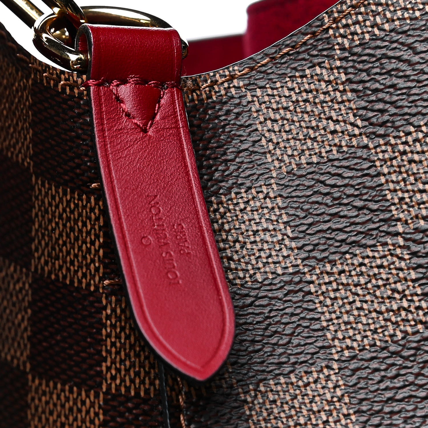Louis Vuitton Damier Ebene Neonoe MM Cherry Berry 6 of 12