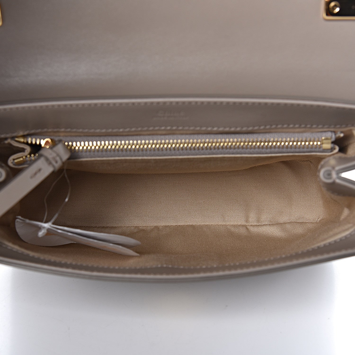 Chloe Calfskin Small C Double Carry Motty Grey 5 of 11