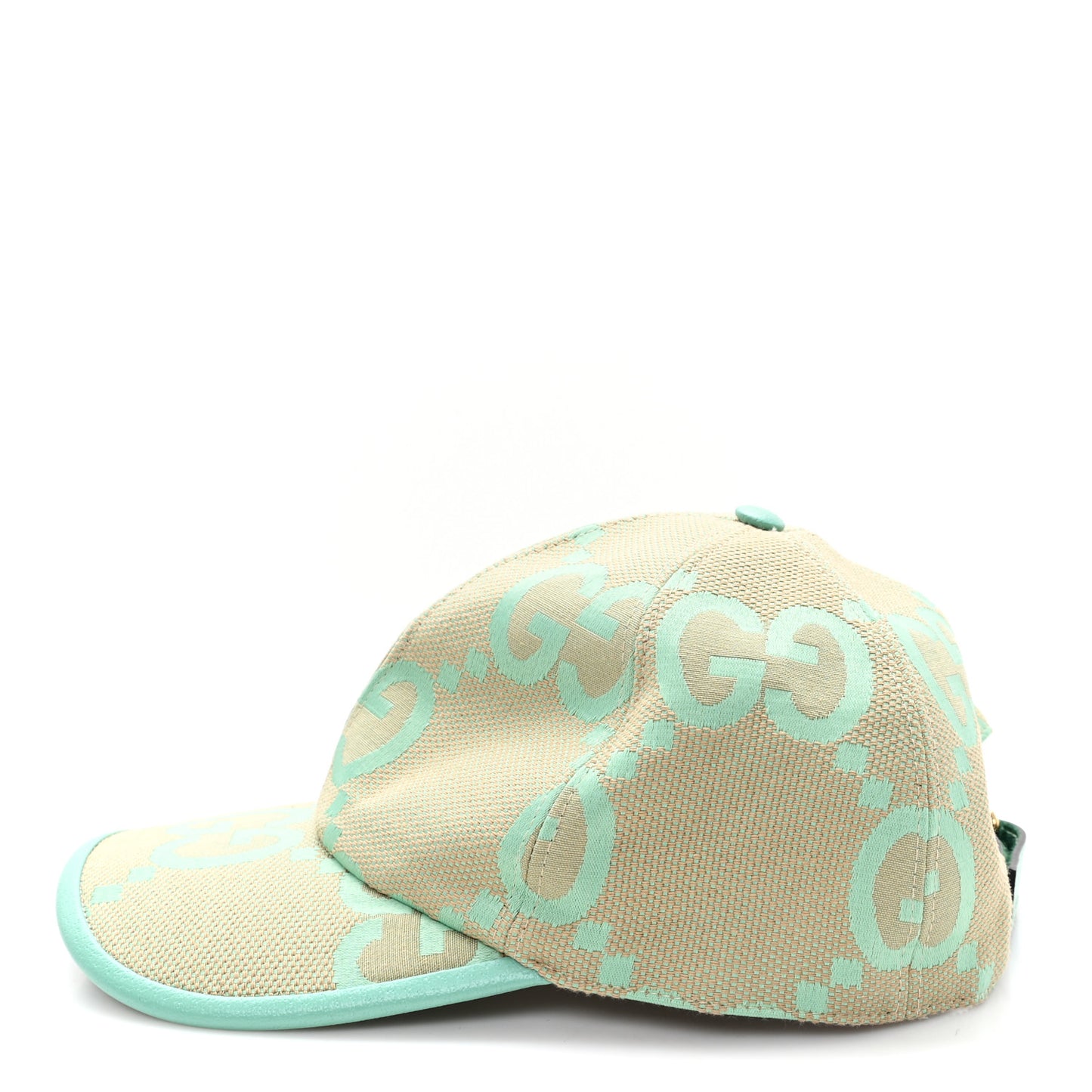 Monogram Jumbo GG Mosteri Baseball Hat Beige Pepper Mint