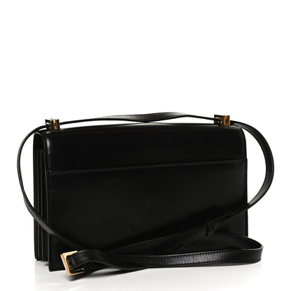 Saint Laurent Smooth Calfskin Medium Domino Shoulder Bag Black 3 of 11