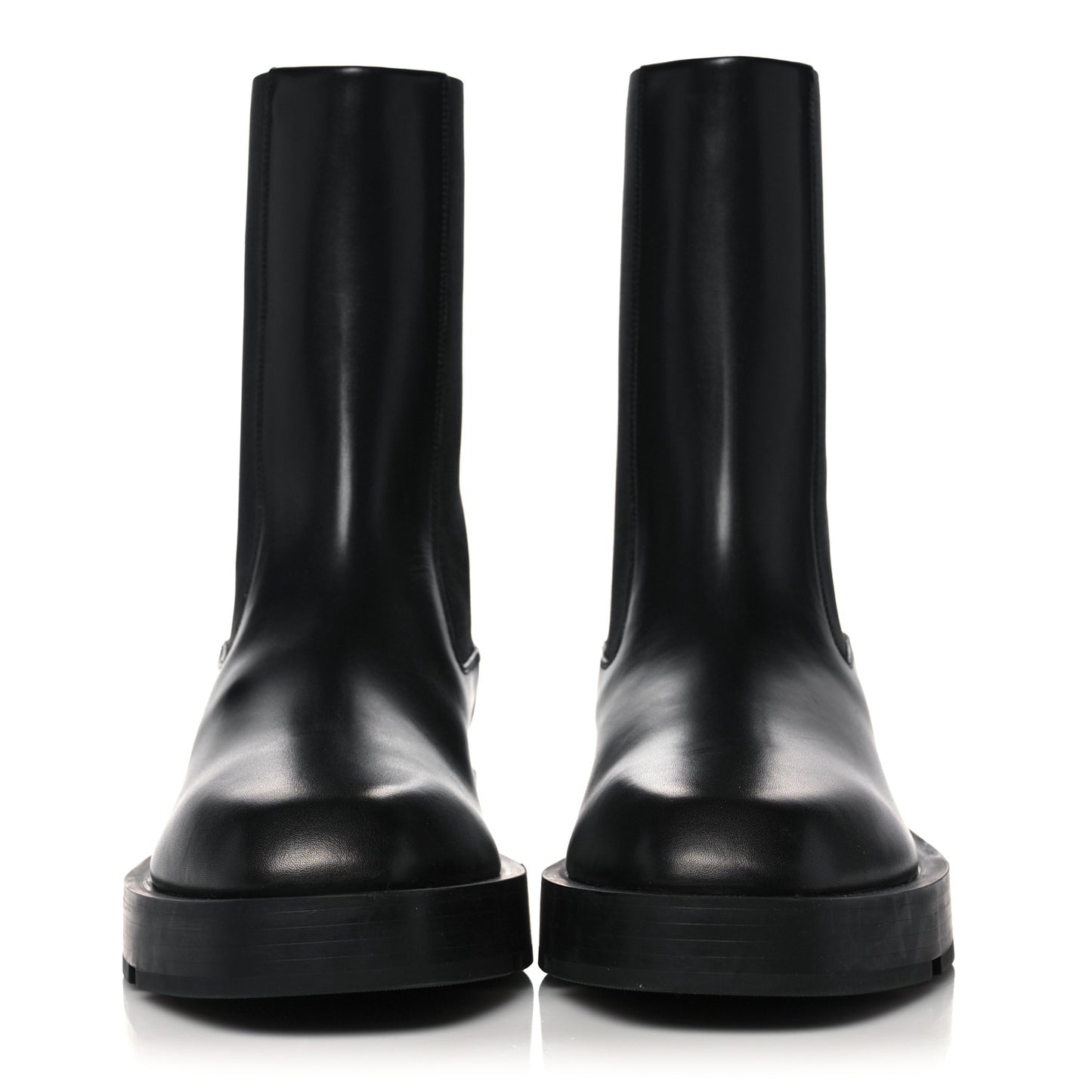 Square Chelsea Boots 40 Black