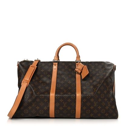 Louis Vuitton Monogram Keepall Bandouliere 55 1 of 15