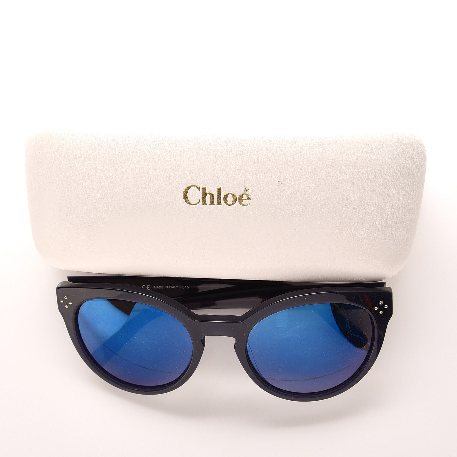 Chloe Round Sunglasses CE691S Purple 9 of 9