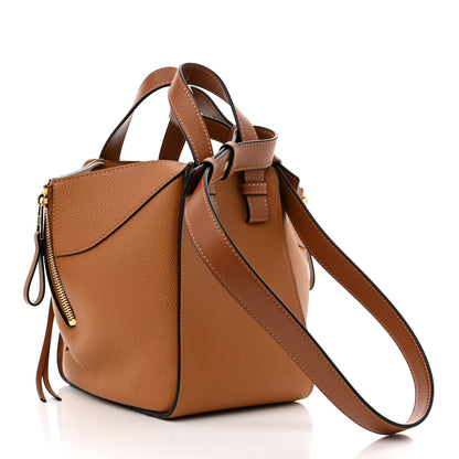 Loewe Grained Calfskin Small Hammock Shoulder Bag Tan 2 of 8