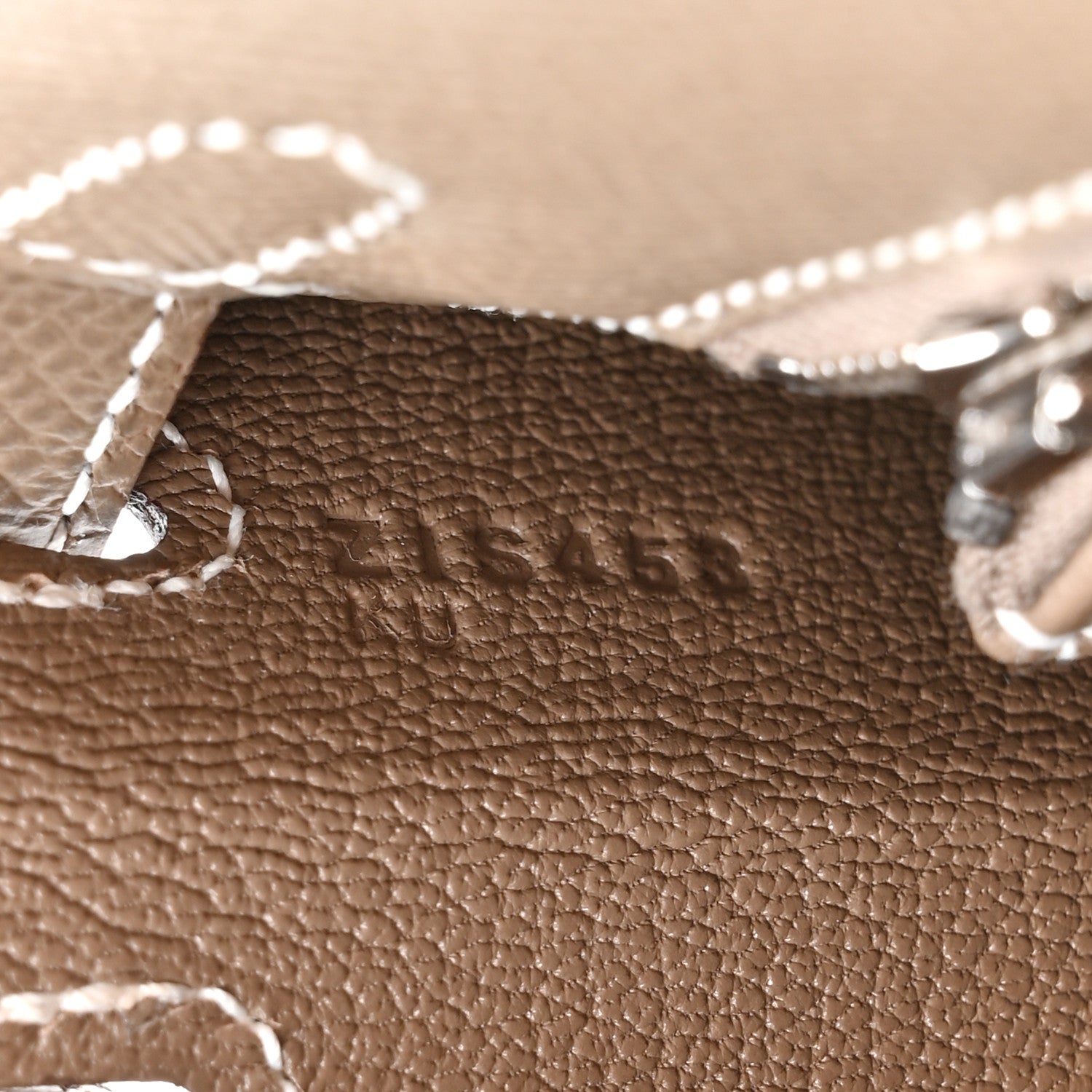 Hermes Epsom Kelly Sellier 25 Etoupe 7 of 11