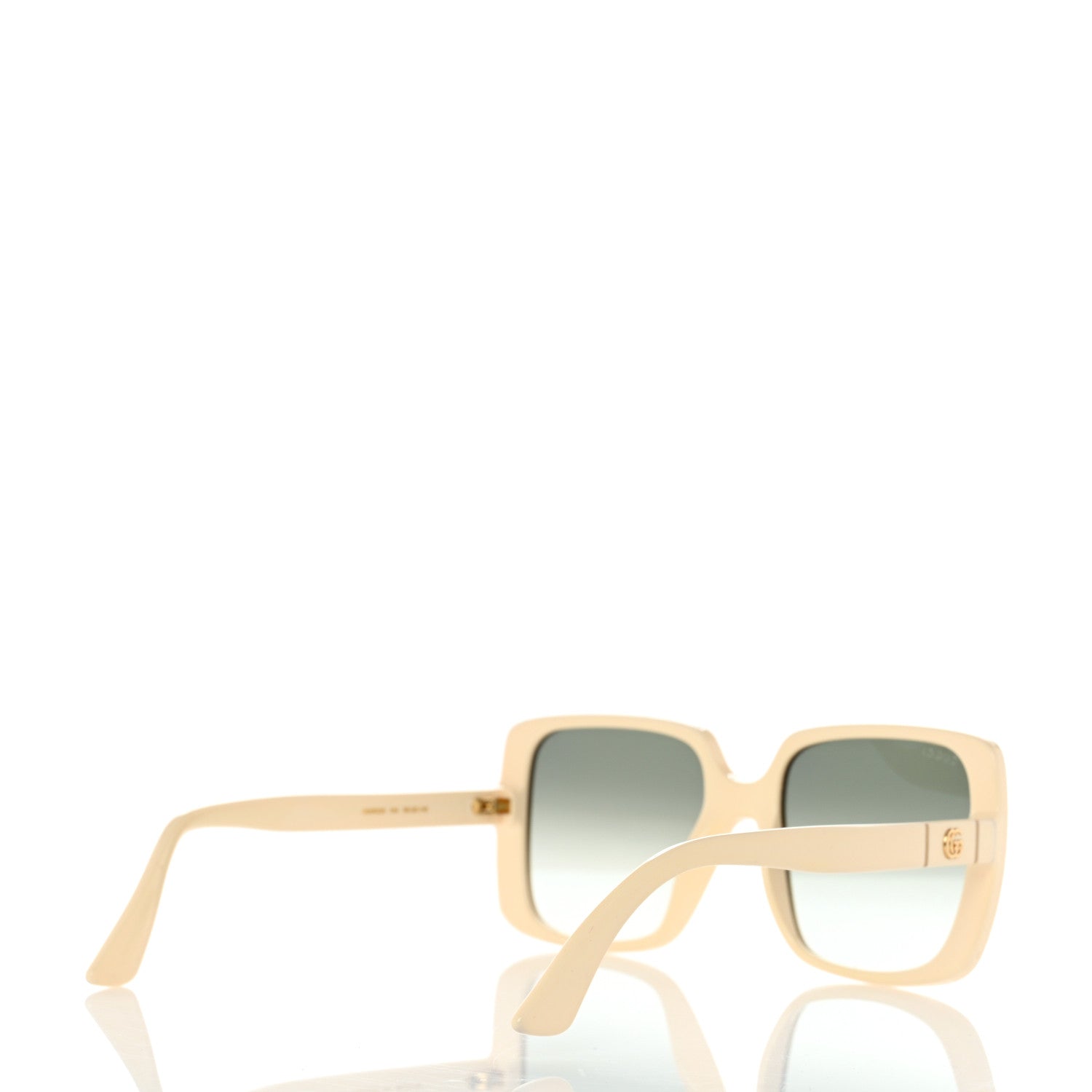 Gucci Acetate Square Frame GG0632S Sunglasses White 4 of 8