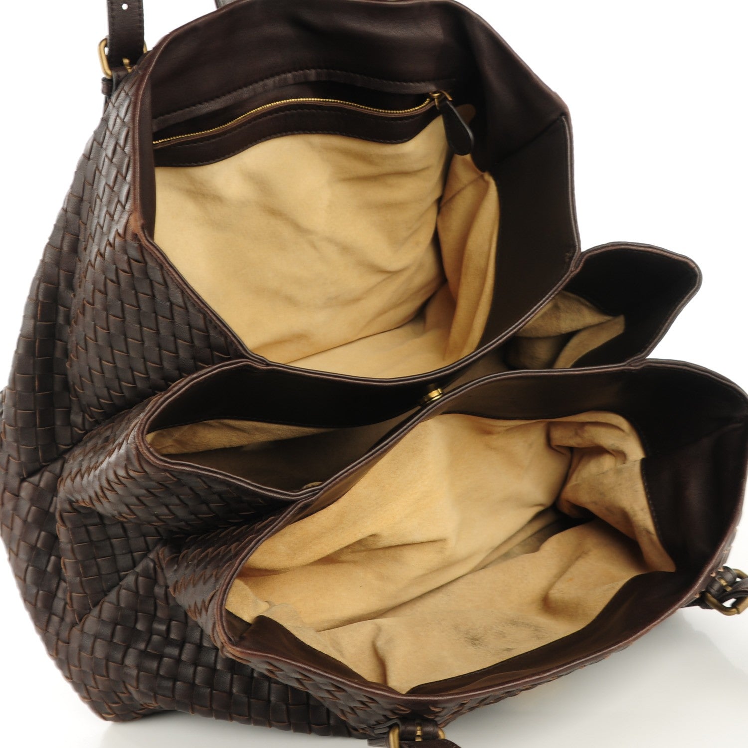 Bottega Veneta Nappa Intrecciato Medium Roma Tote Moro 5 of 8