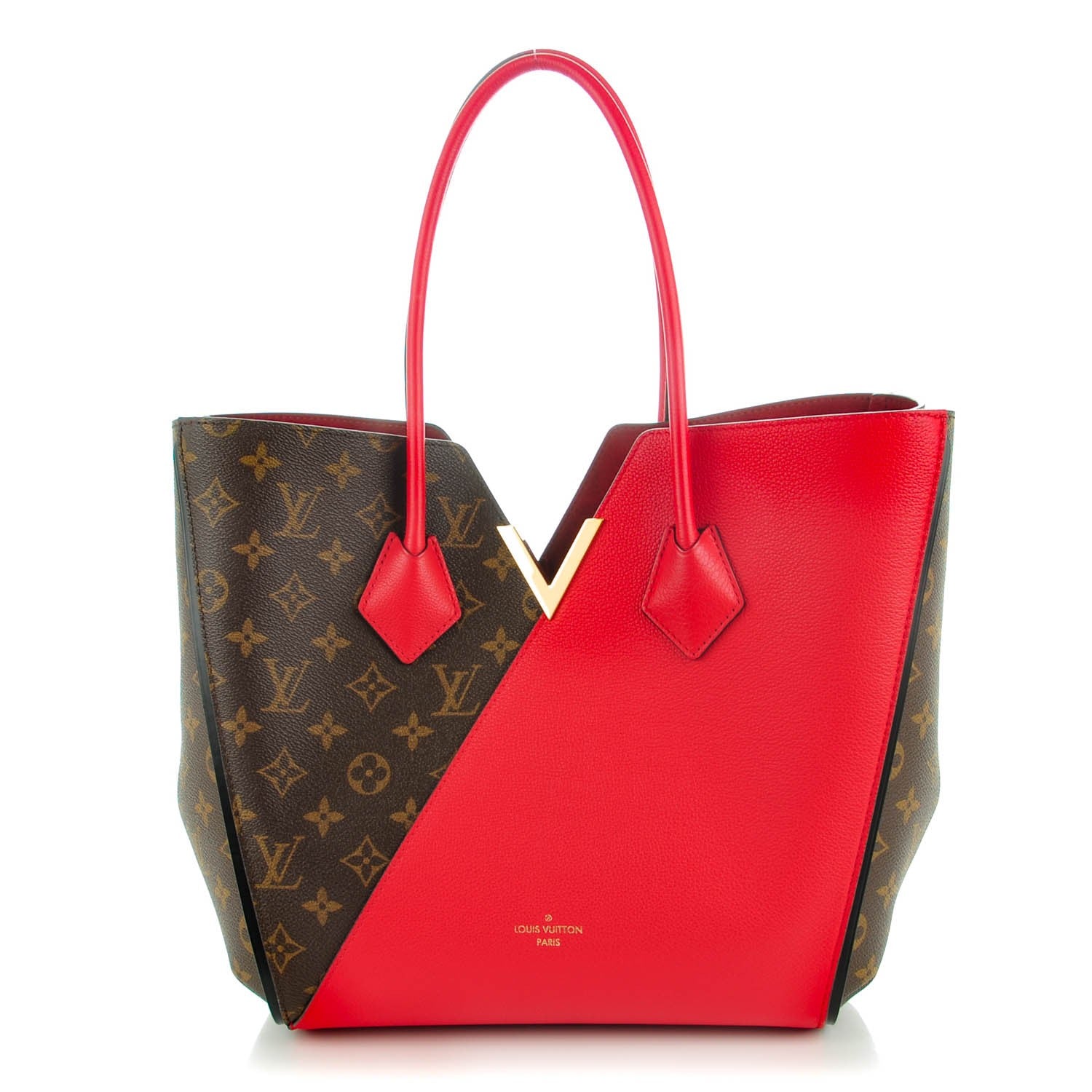 Louis Vuitton Calfskin Monogram Kimono Tote Cherry 1 of 7