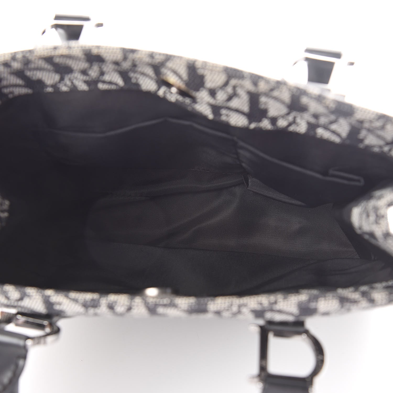 Christian Dior Monogram Tote Black 5 of 11