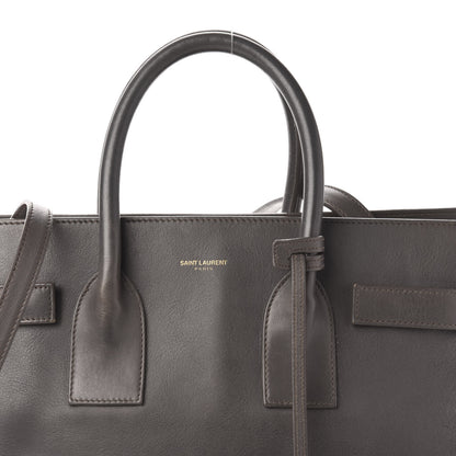 Saint Laurent Calfskin Small Sac De Jour Fog 14 of 14