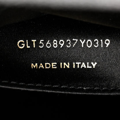 Saint Laurent Calfskin Monogram Large Belle De Jour Clutch Black 7 of 7