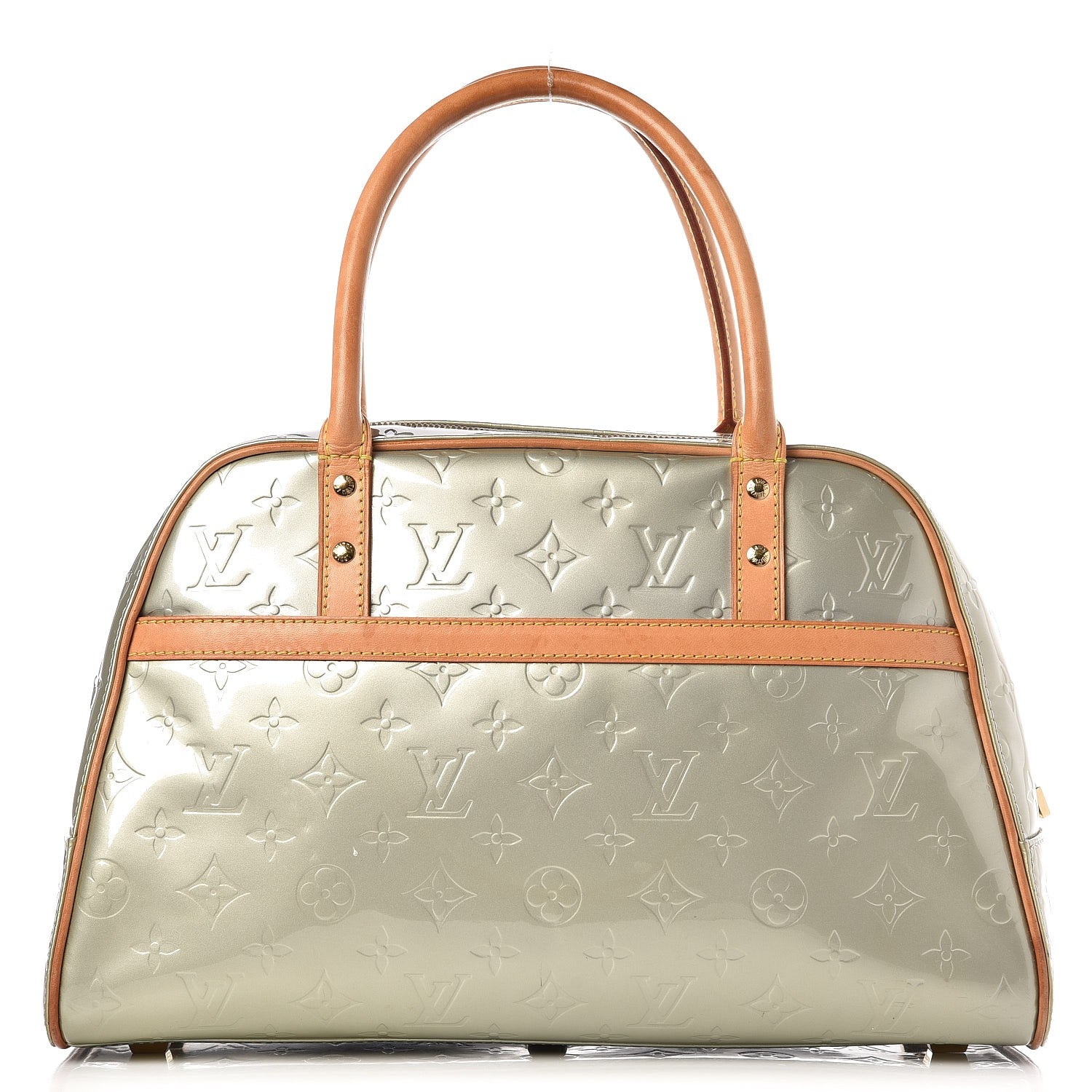 Louis Vuitton Vernis Tompkins Square Silver 1 of 8