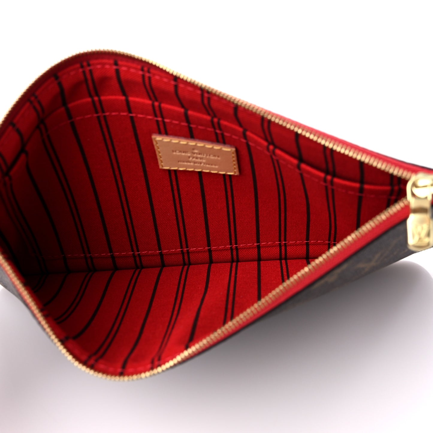 Monogram Neverfull MM GM Pochette Cherry