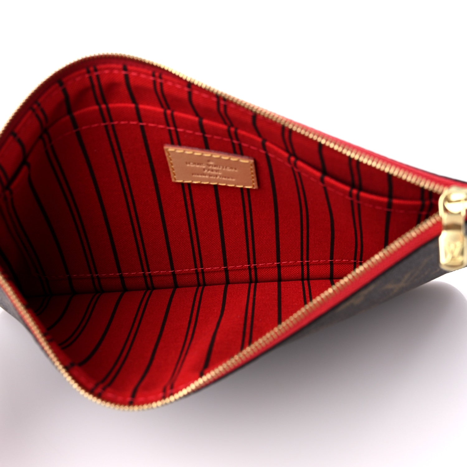 Louis Vuitton Monogram Neverfull MM GM Pochette Cherry 5 of 7