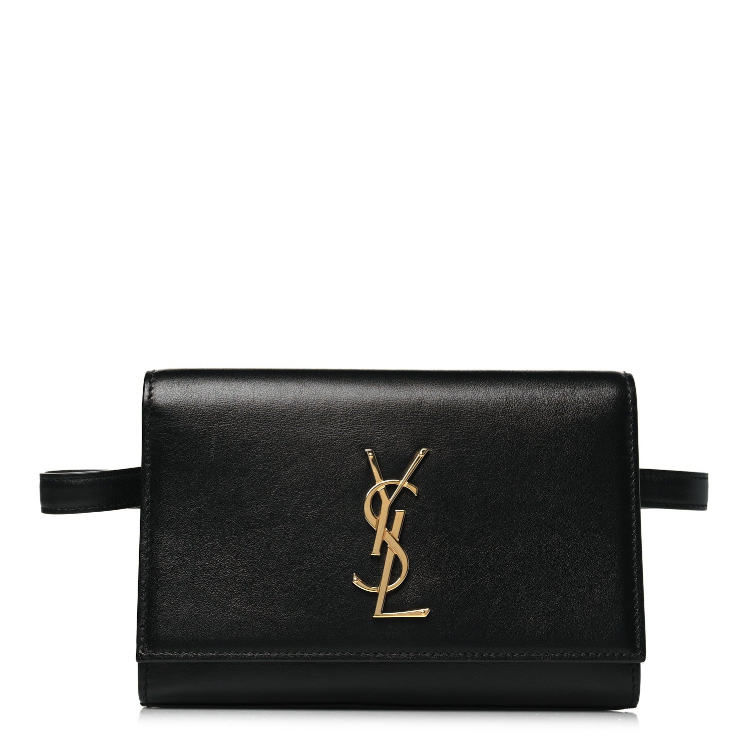 Saint Laurent Smooth Calfskin Monogram Kate Belt Bag Black 1 of 10