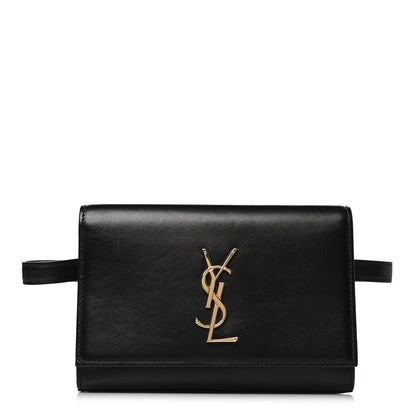 Saint Laurent Smooth Calfskin Monogram Kate Belt Bag Black 1 of 10