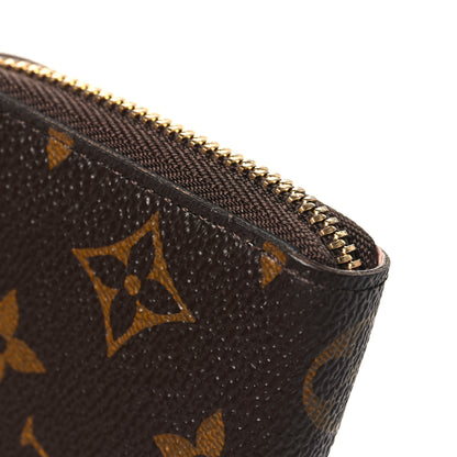 Louis Vuitton Monogram Clemence Wallet Rose Ballerine 7 of 7