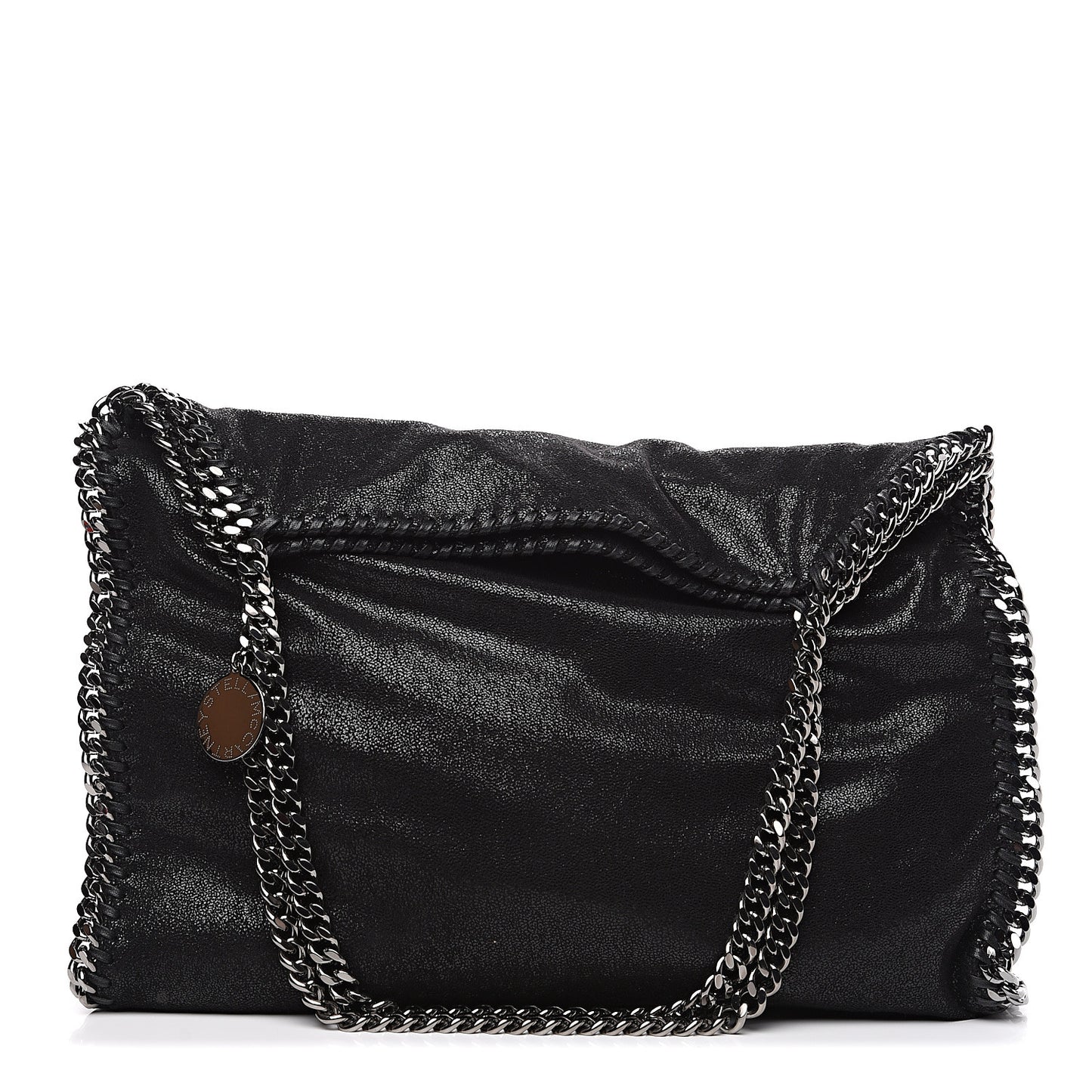 Shaggy Deer Small Falabella Tote Black