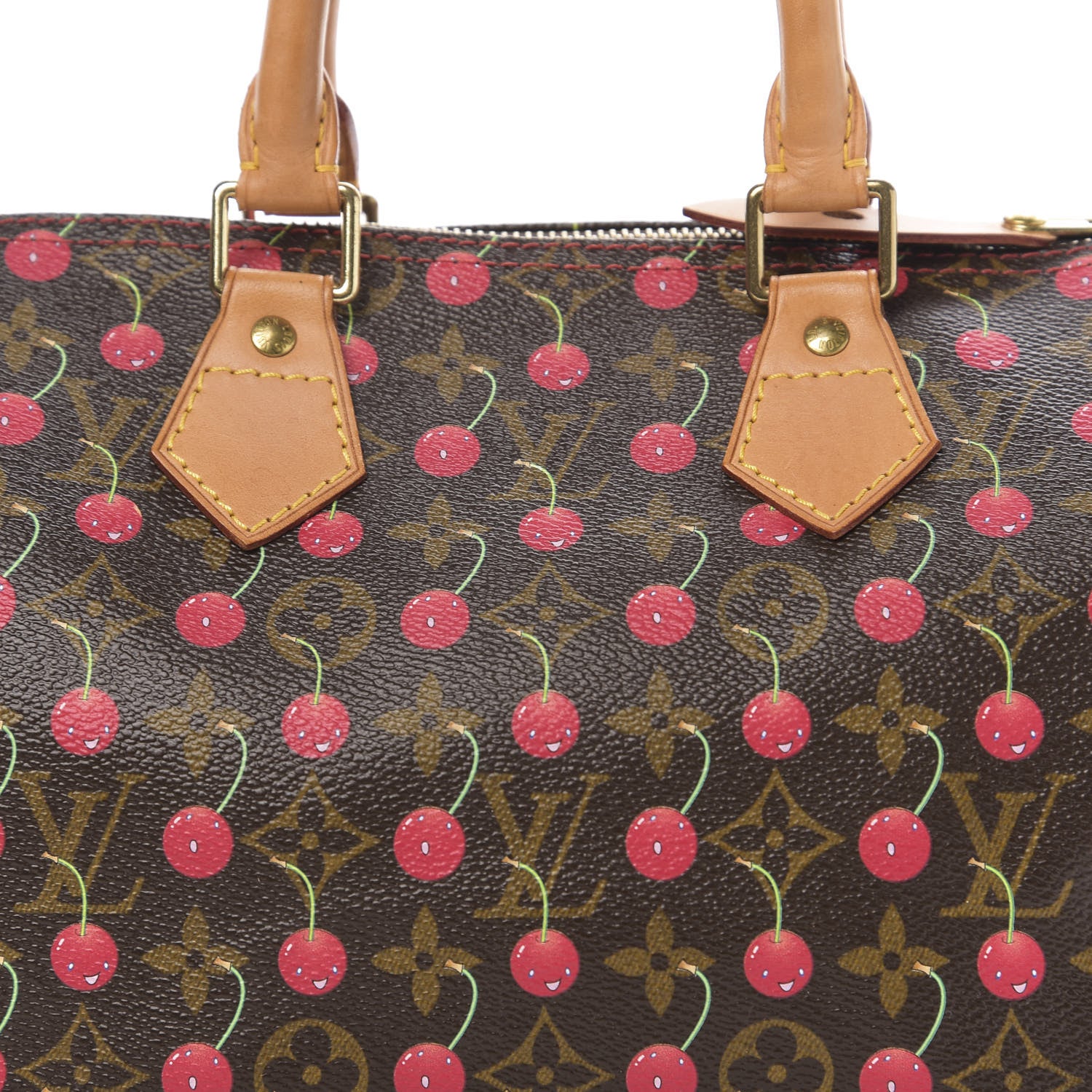 Louis Vuitton Monogram Cerises Speedy 25 9 of 9