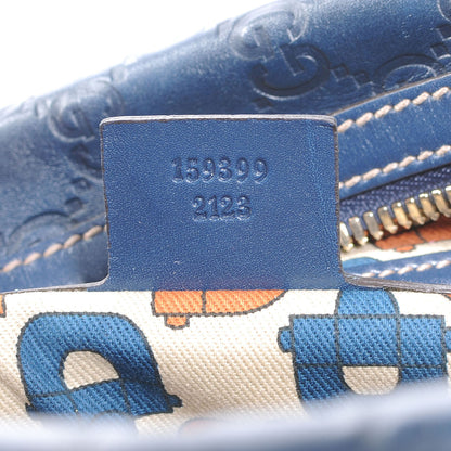 Gucci Guccissima Medium Wave Boston Blue 7 of 7