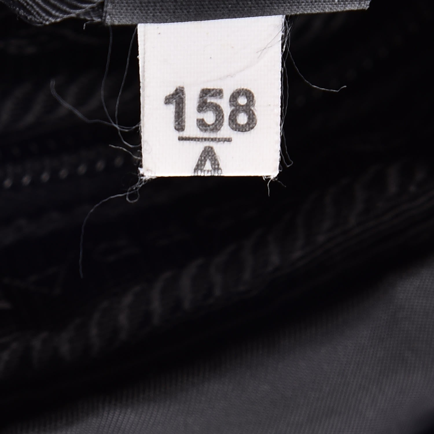 Prada Tessuto Nylon Saffiano Vela Backpack Black 8 of 8