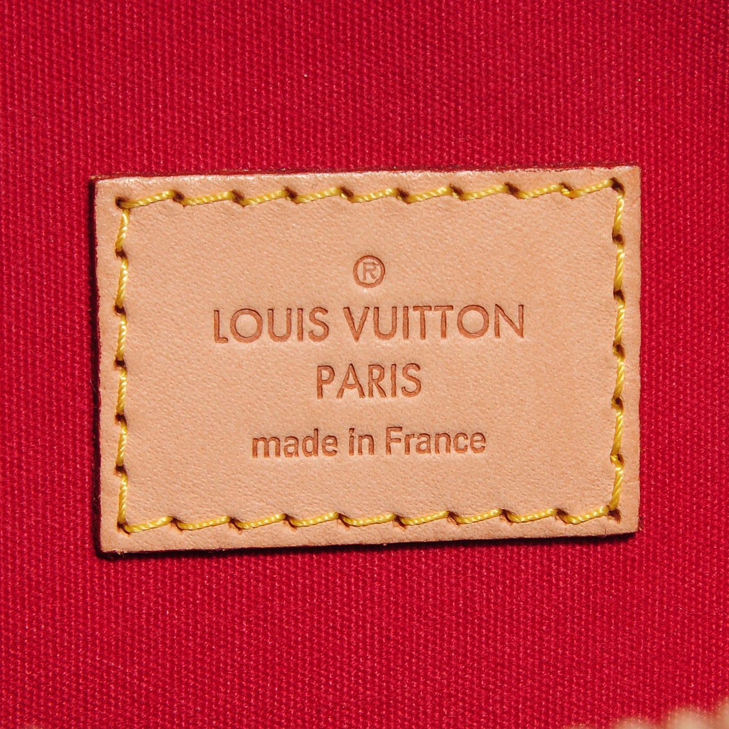 Louis Vuitton Vernis Alma GM Pomme D'Amour 6 of 7