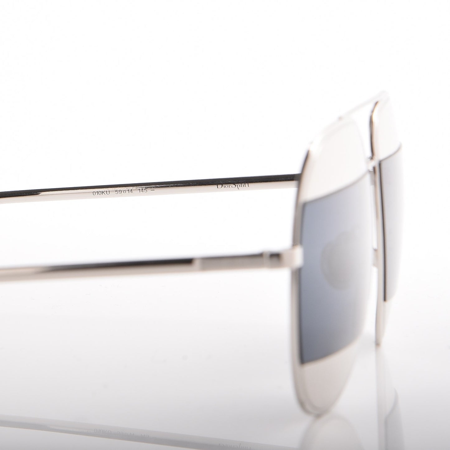 Split 1 Aviator Sunglasses Silver