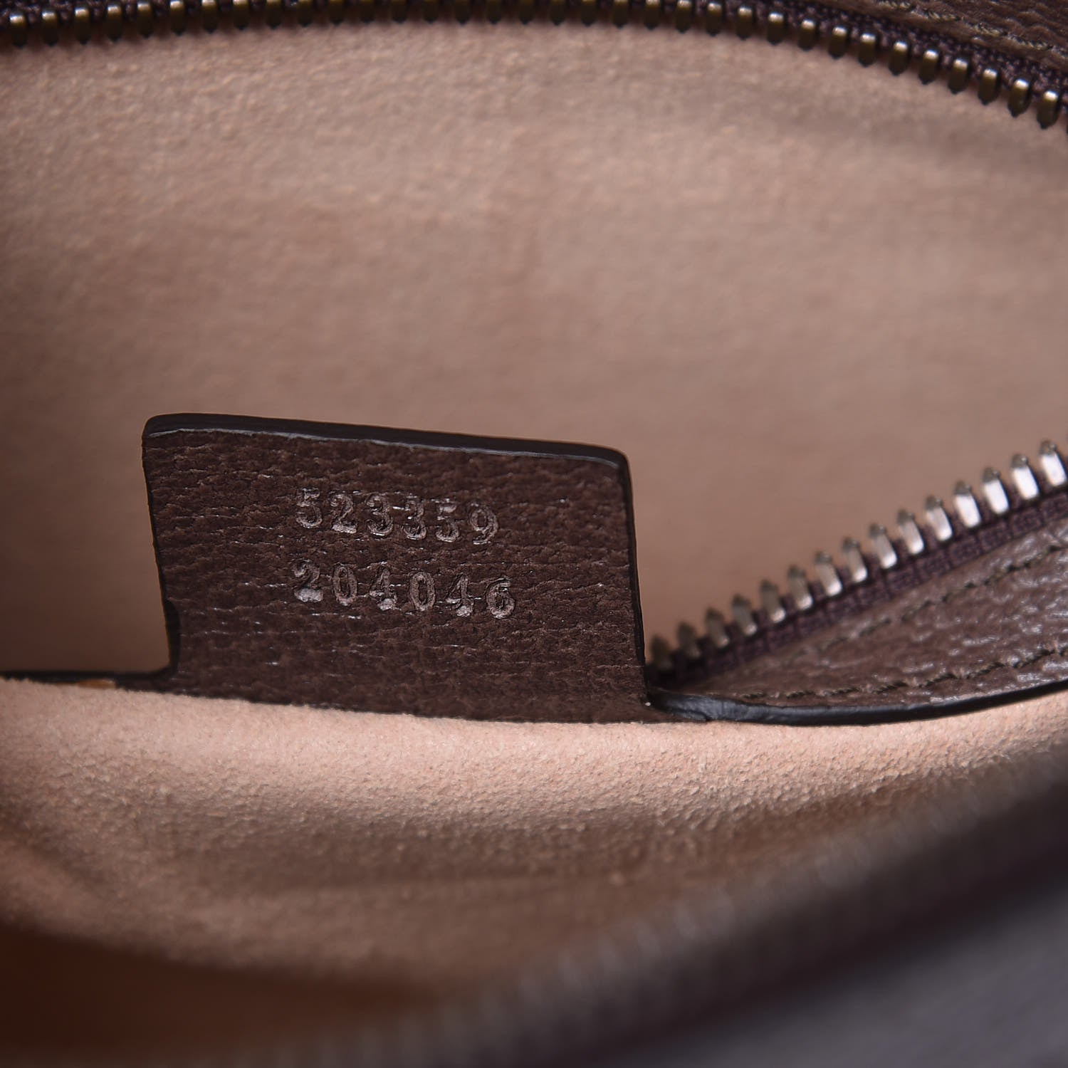 Gucci GG Supreme Monogram Web Ophidia Portfolio Pouch Beige New Acero 7 of 7