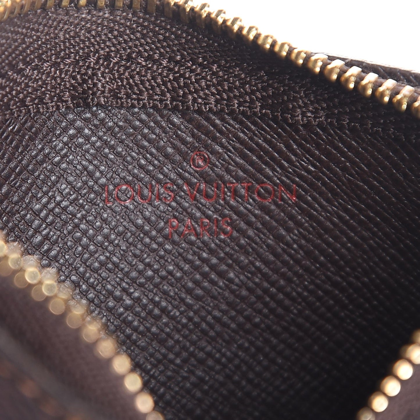 Damier Ebene Key Pouch