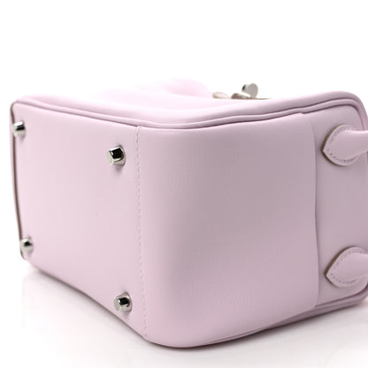 Hermes Swift Verso Mini Lindy 20 Mauve Pale Gold 8 of 9