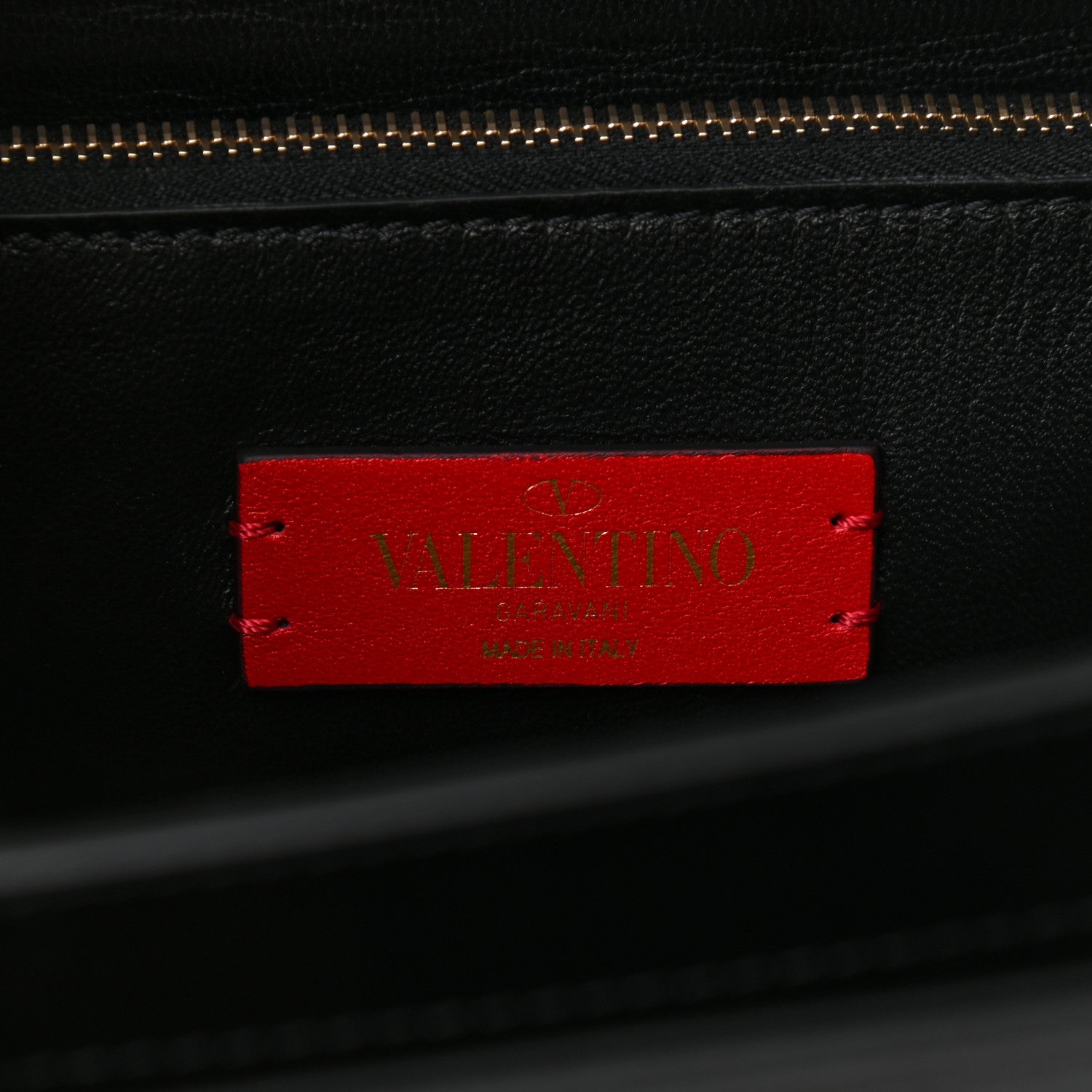 Valentino Garavani Vitello Rockstud Top Handle Shoulder Bag Black 6 of 10
