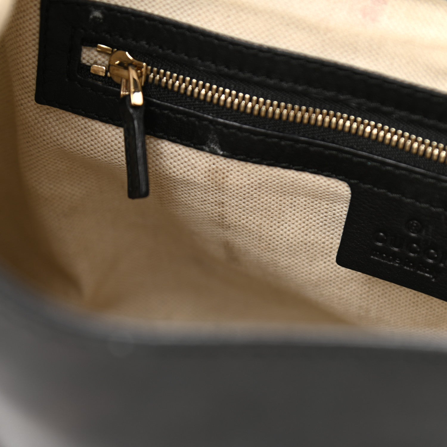 Gucci Calfskin Medium New Jackie Shoulder Bag Black 13 of 15